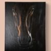 Beautifully Painted Horse Head, Vintage Animal Painting - Image 3