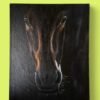 Beautifully Painted Horse Head, Vintage Animal Painting - Image 2